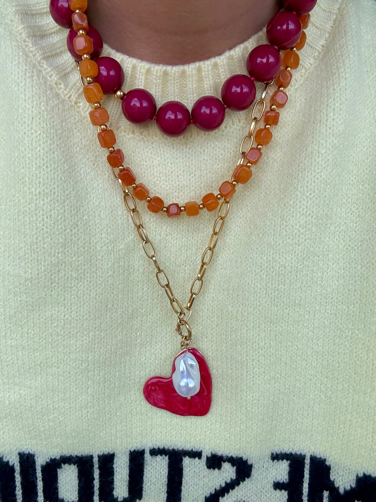 Red Love Pendant