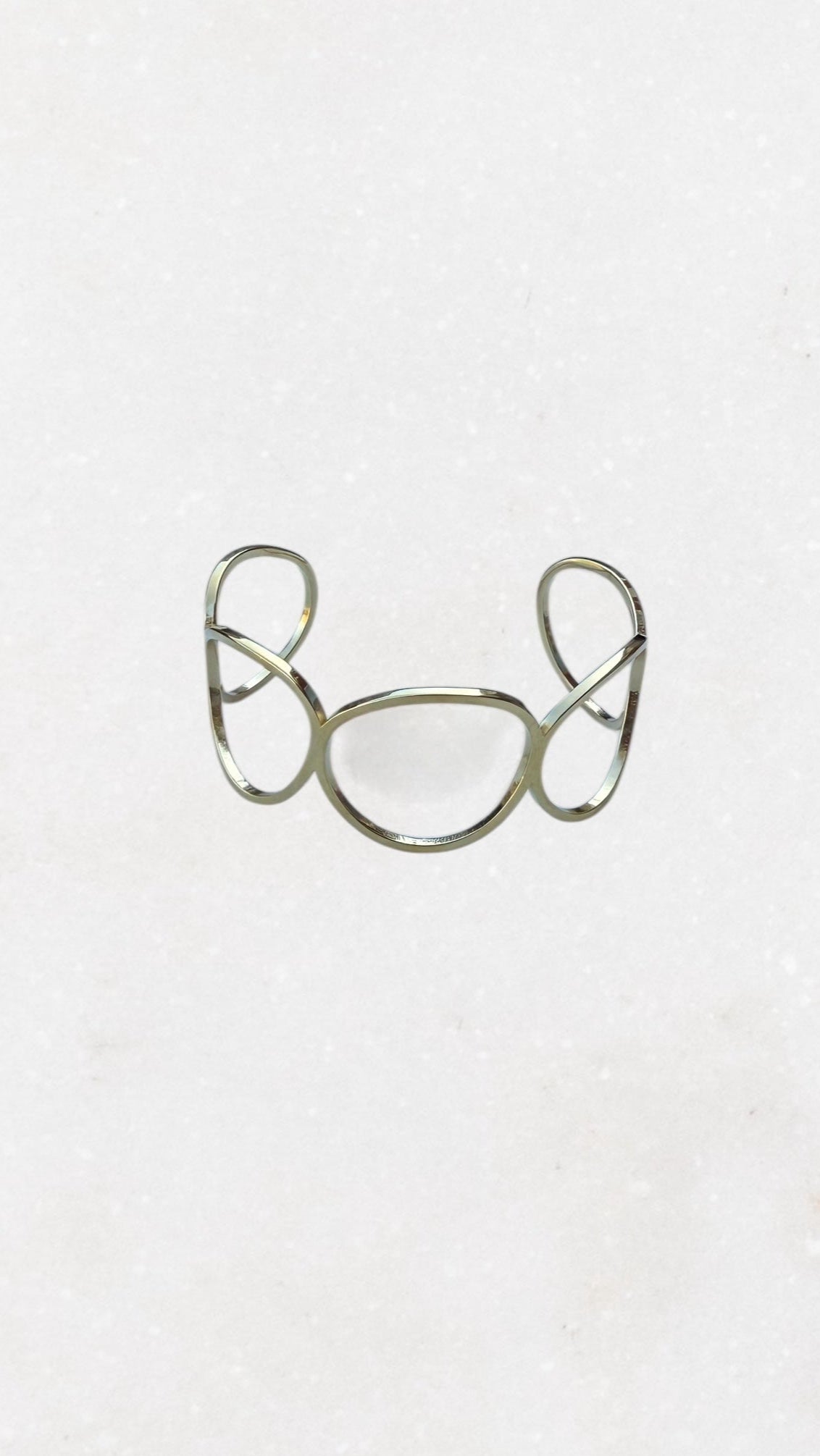 Open Hoops Bangle