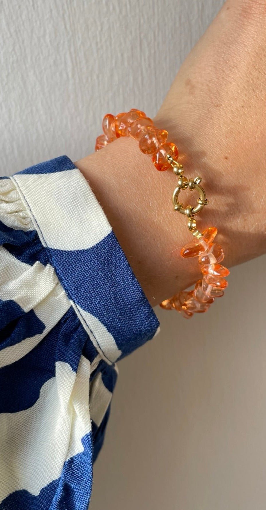 Orange Summer Bracelet - Atelier Tú