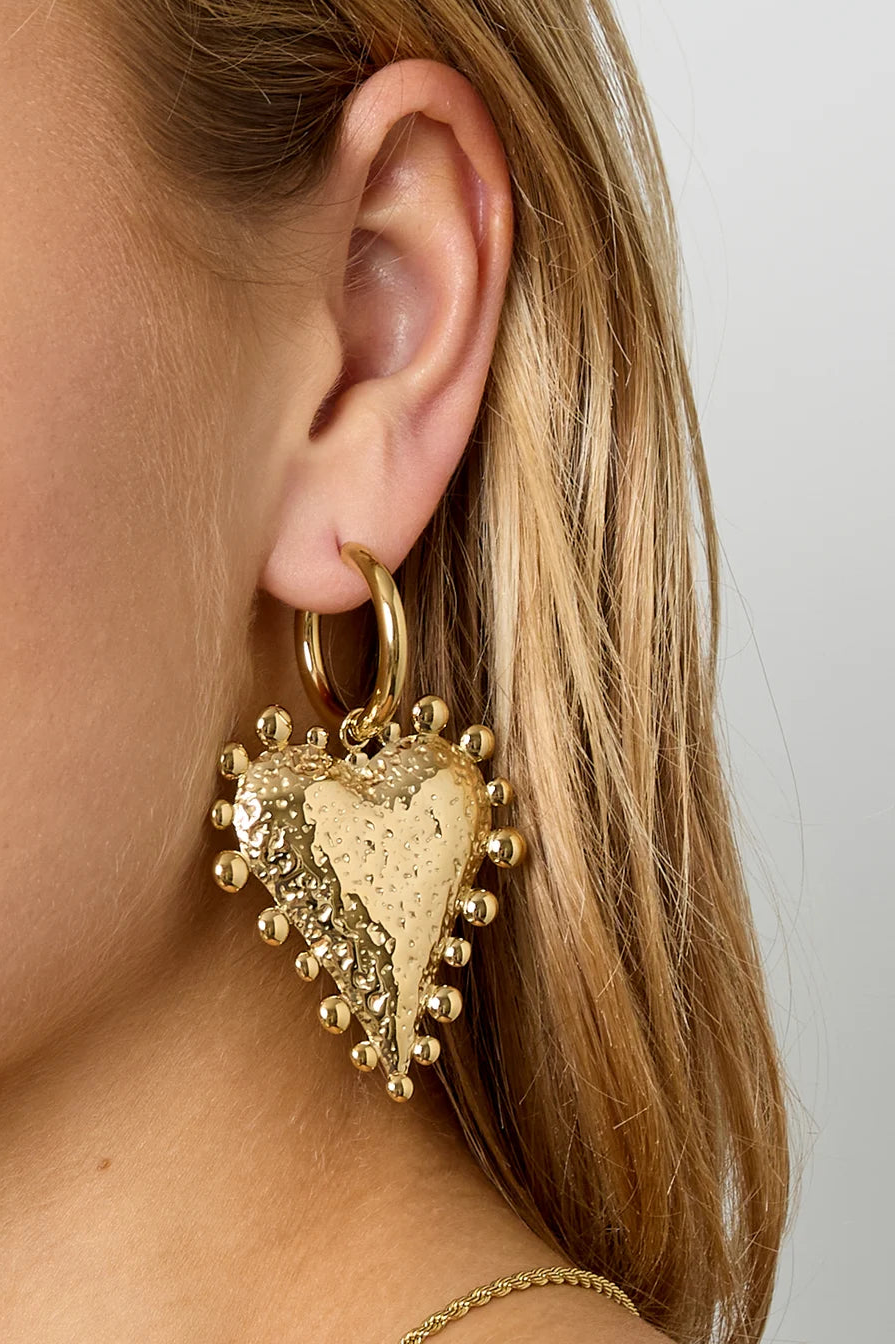 Big Chunky Heart Hoops