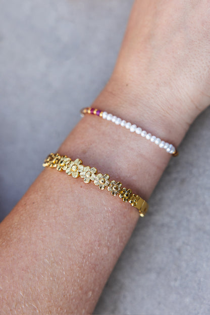 Little Floral Bangle