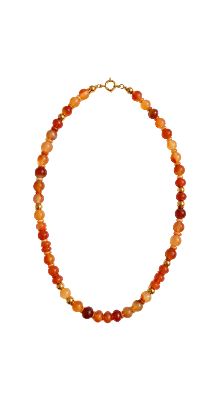 Orange Riva Necklace