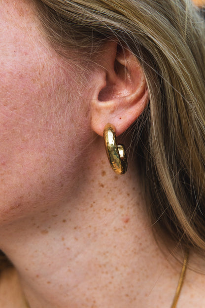 Elegant Chunky Hoops