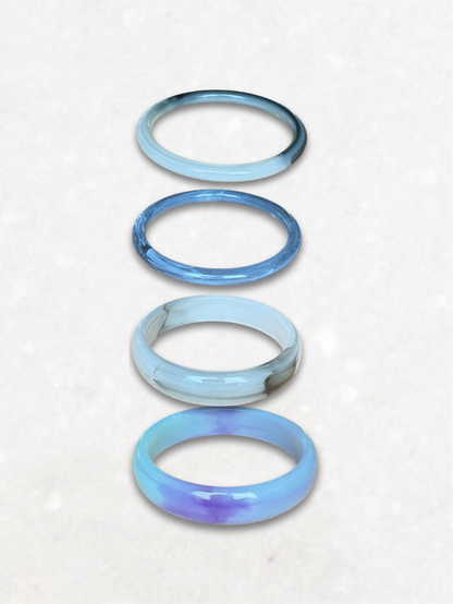 Blue Oasis Bangle set