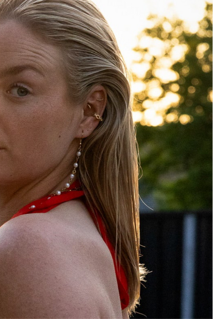 Colorful Strass Earcuff