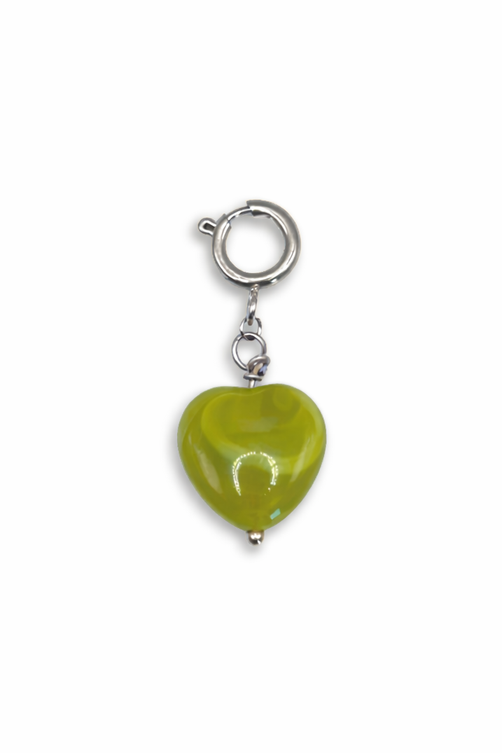 Olive Heart Pendant