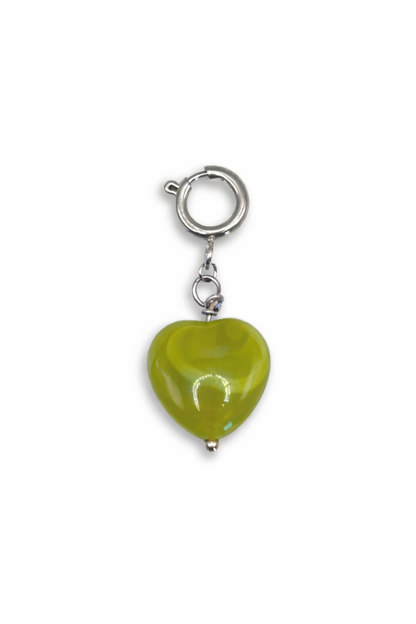 Olive Heart Pendant