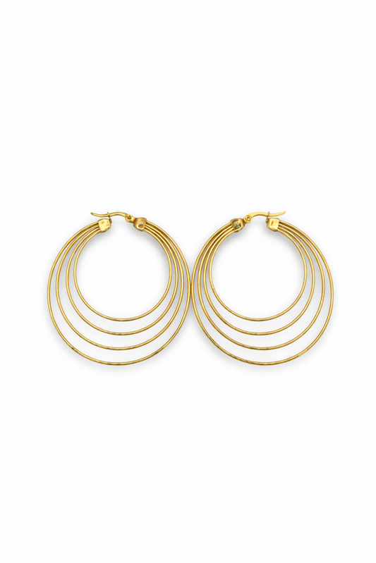 Layered Hoop Earrings