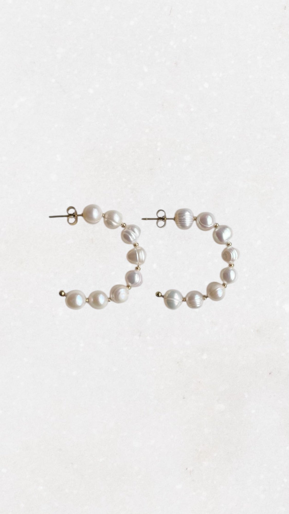 Pearl Pearl Pearl Hoops