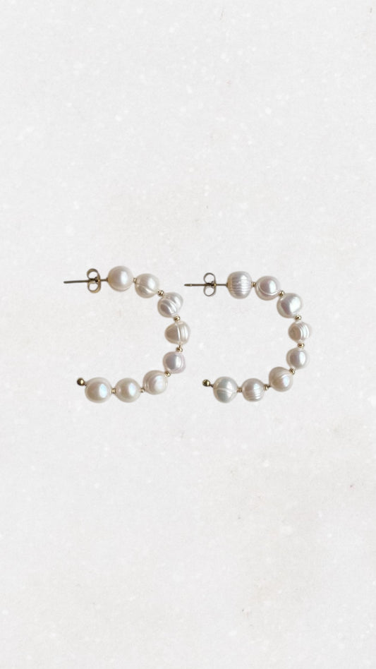Pearl Pearl Pearl Hoops