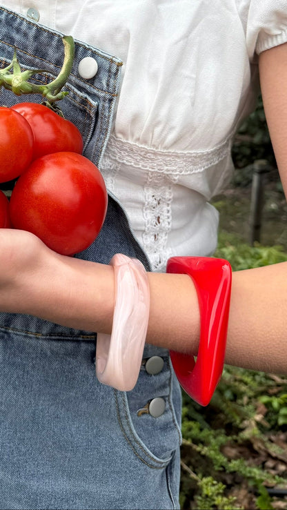 Peach Luna Bangle