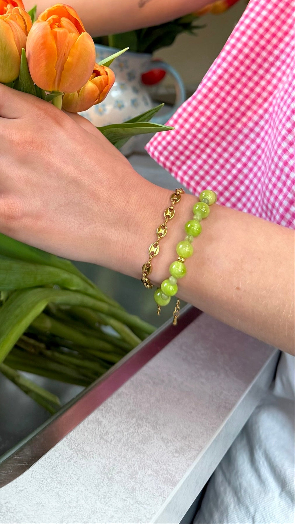 Lime Aura Bracelet