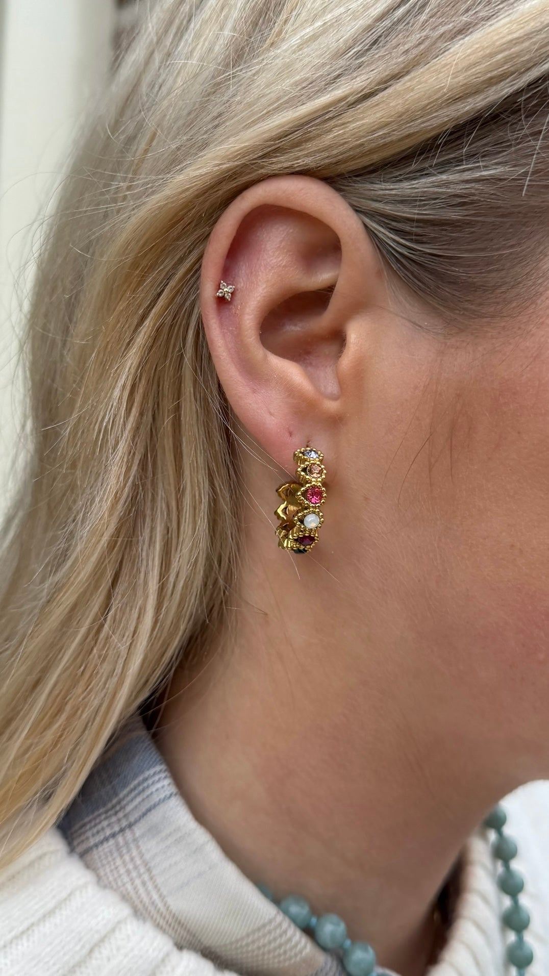 Celeste Stone Earrings