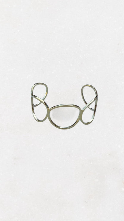 Open Hoops Bangle
