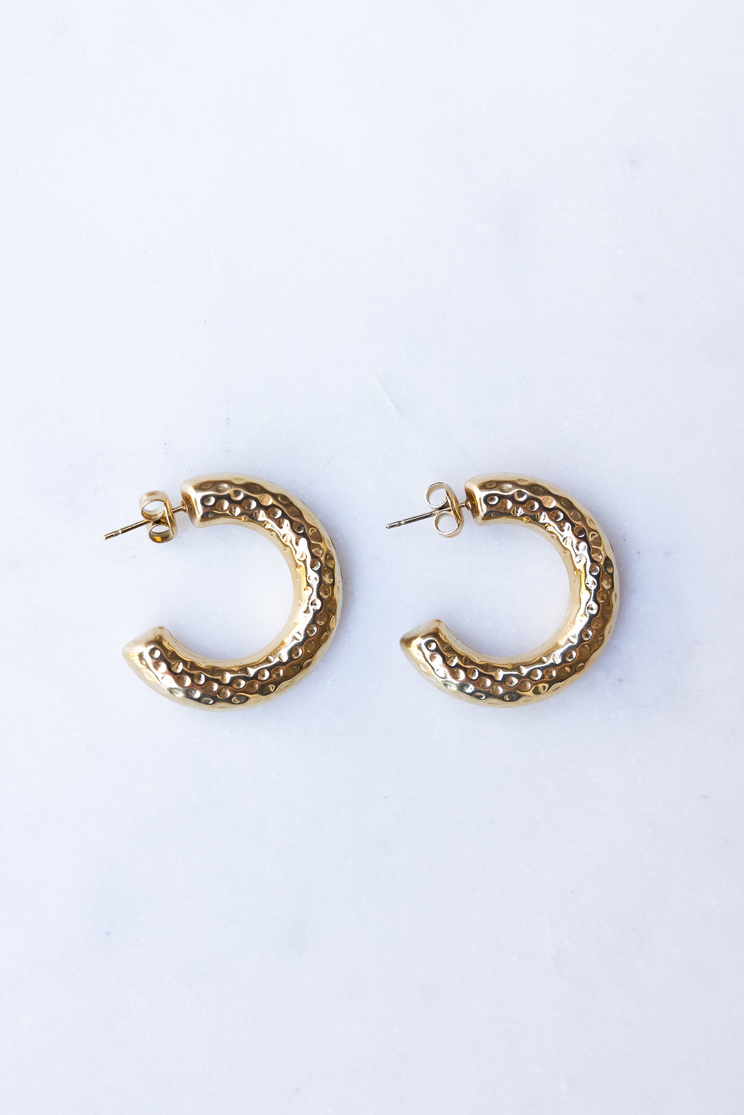 Elegant Chunky Hoops