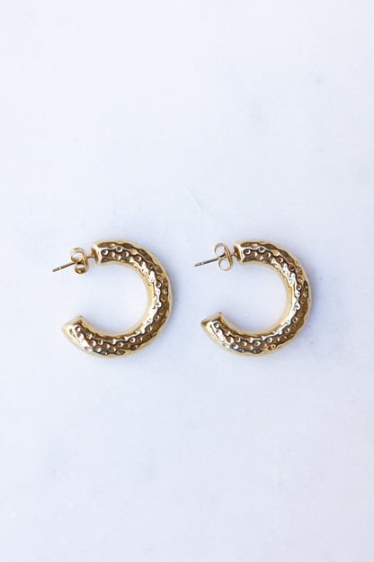 Elegant Chunky Hoops