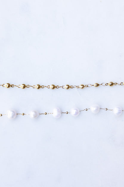 Champagne Pearl Bracelet