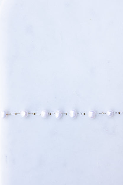 Champagne Pearl Bracelet