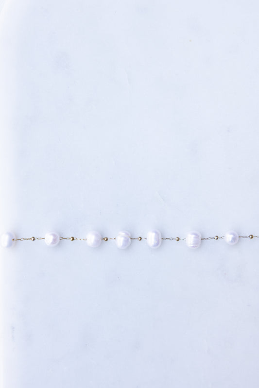 Champagne Pearl Bracelet