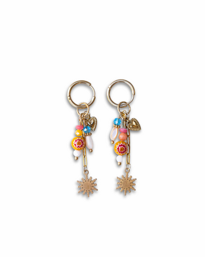 Peachy Glow Earrings