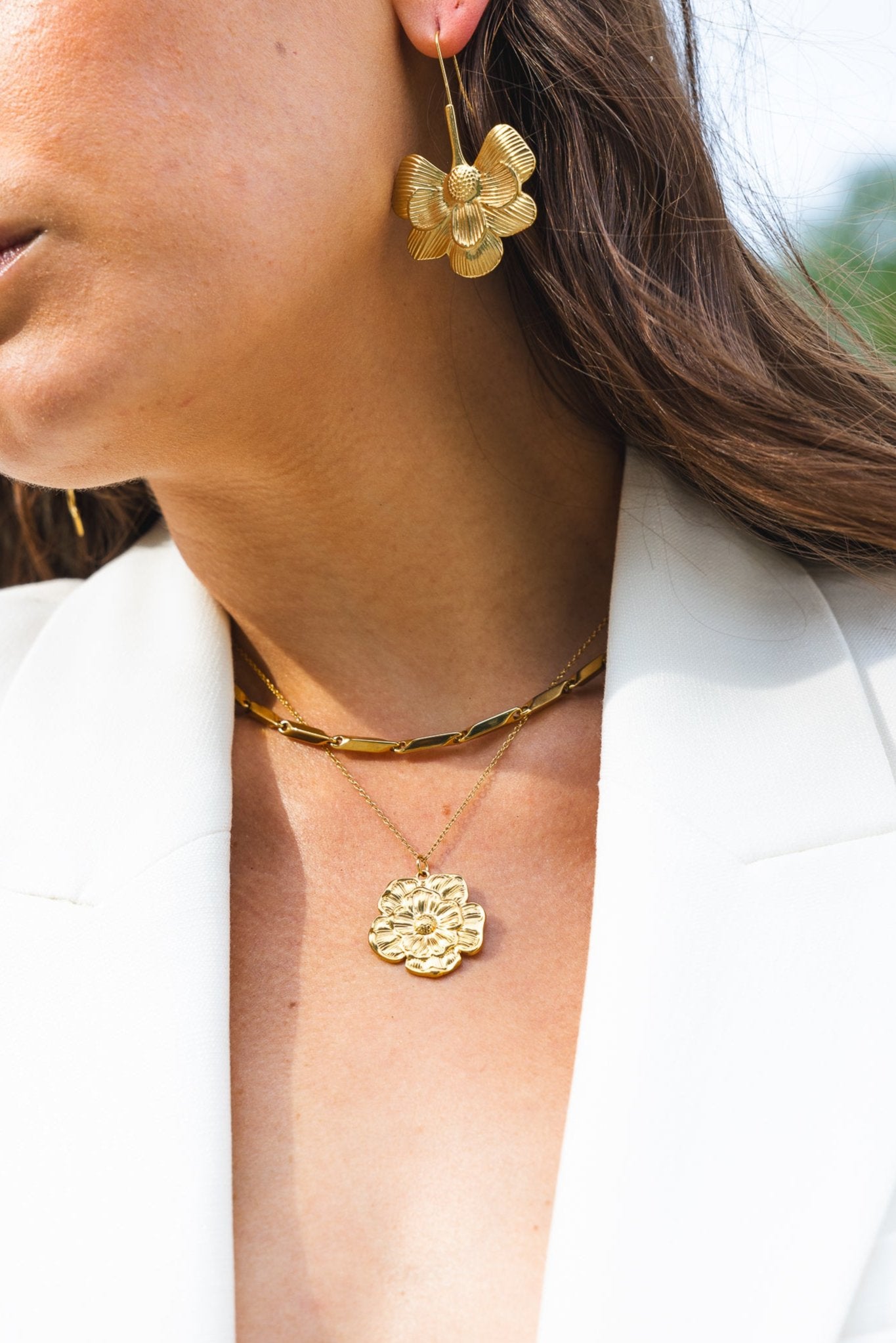 Lovely Flower Necklace