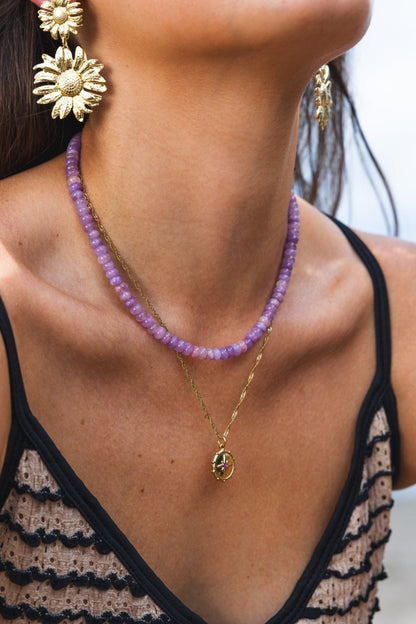 Elegant Compass Necklace - Atelier Tú