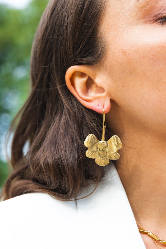 Flower Elegance Earrings - Atelier Tú