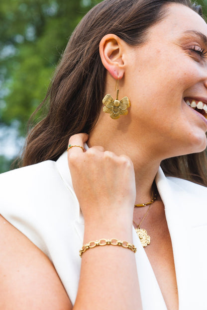 Flower Elegance Earrings - Atelier Tú