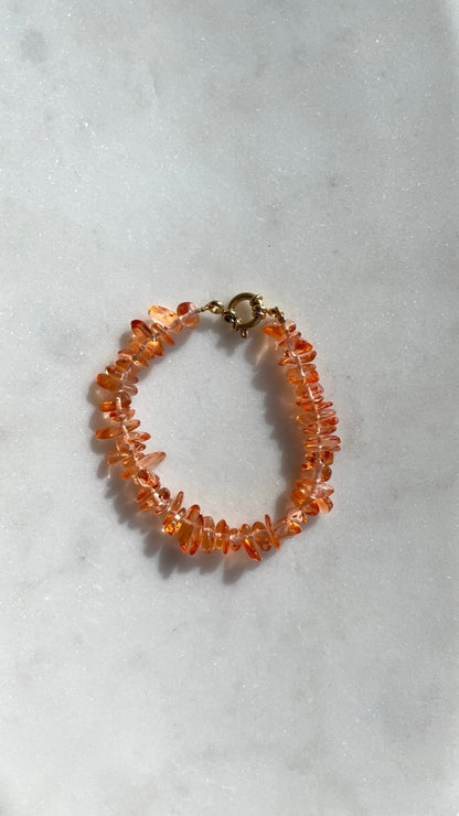 Orange Summer Bracelet - Atelier Tú