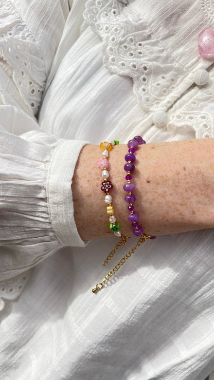Purple Perfection Bracelet - Atelier Tú