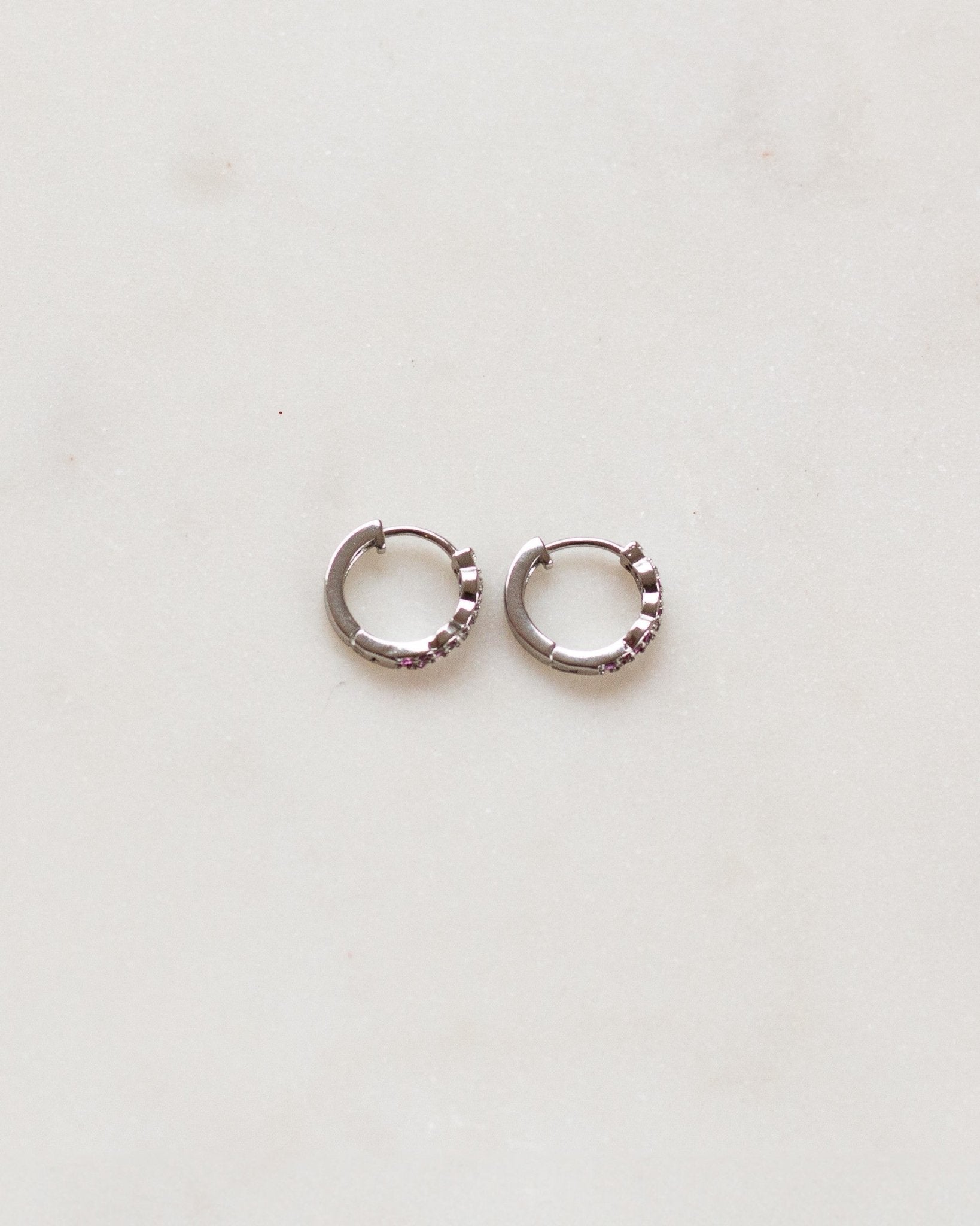 Small Pink Hoops - Atelier Tú