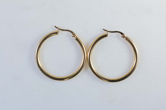 Big Elegant Hoops - Atelier Tú