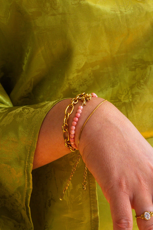 Statement Gold Bracelet - Atelier Tú
